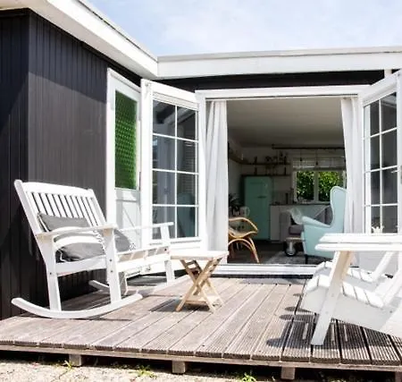 Strand-Chalet Luna - 700 Mtr Van Het Strand Van Ouddorp Exterior photo